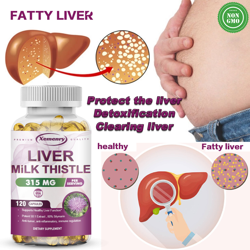 Milk Thistle Silymarin - كبسولات الكبد الحليب الشوك 315 مجم