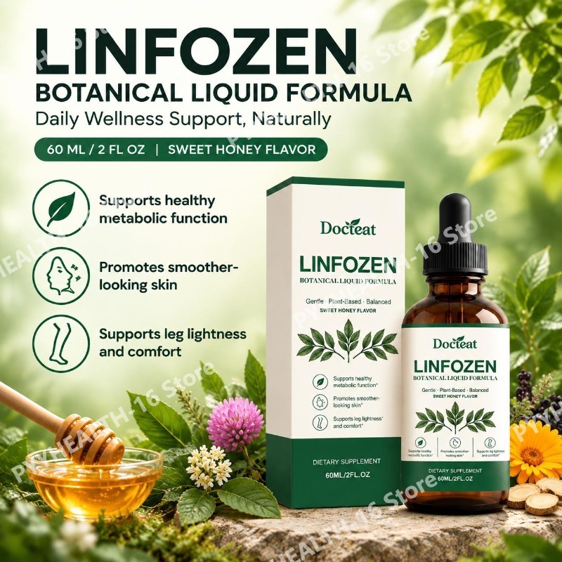 لينفوزن سائل العسل الحلو، تركي - مراجعة Herbal Wellness Liquid وسعره