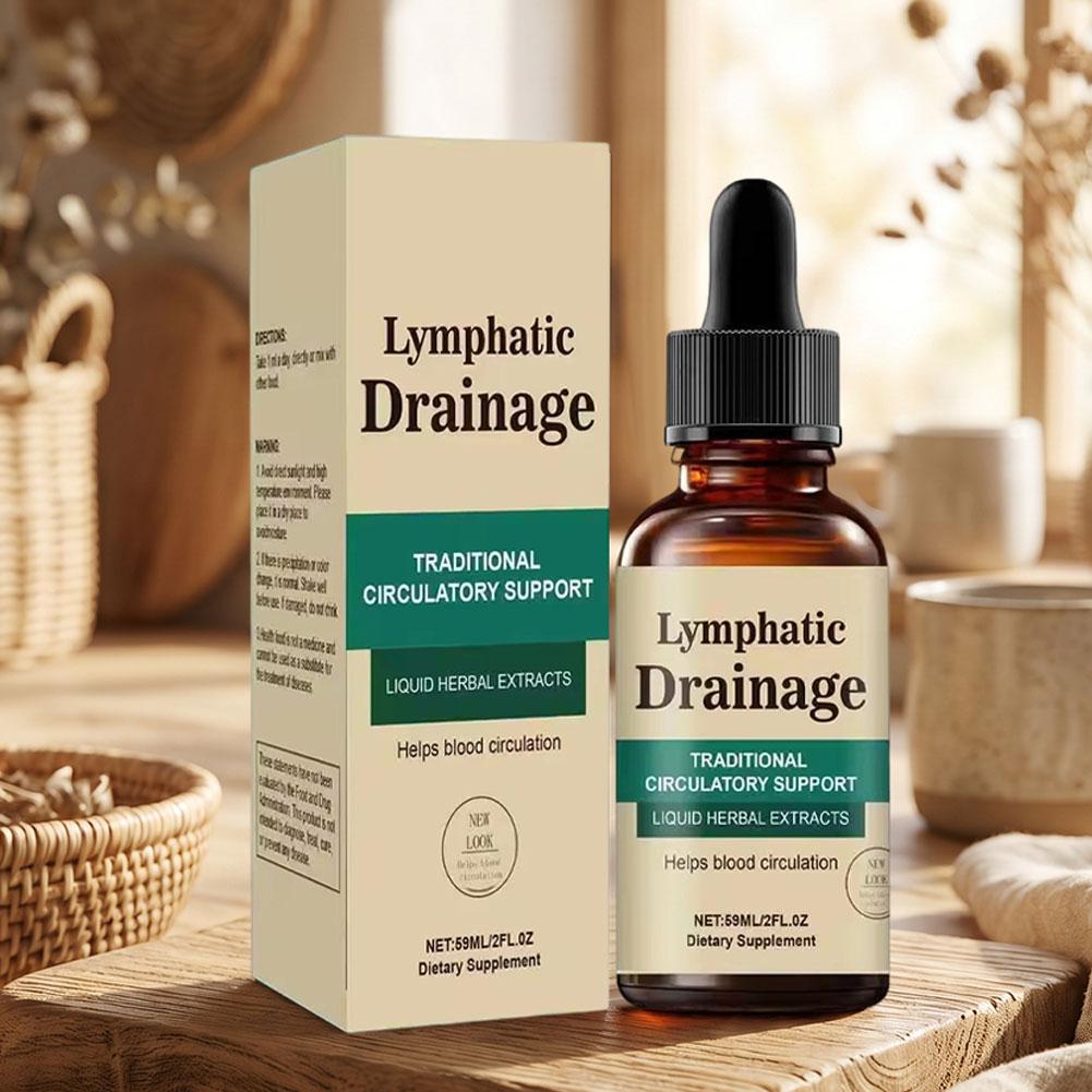 قطرات ليمفاوية عشبية طبيعية، ت - مراجعة Herbal Wellness Liquid وسعره
