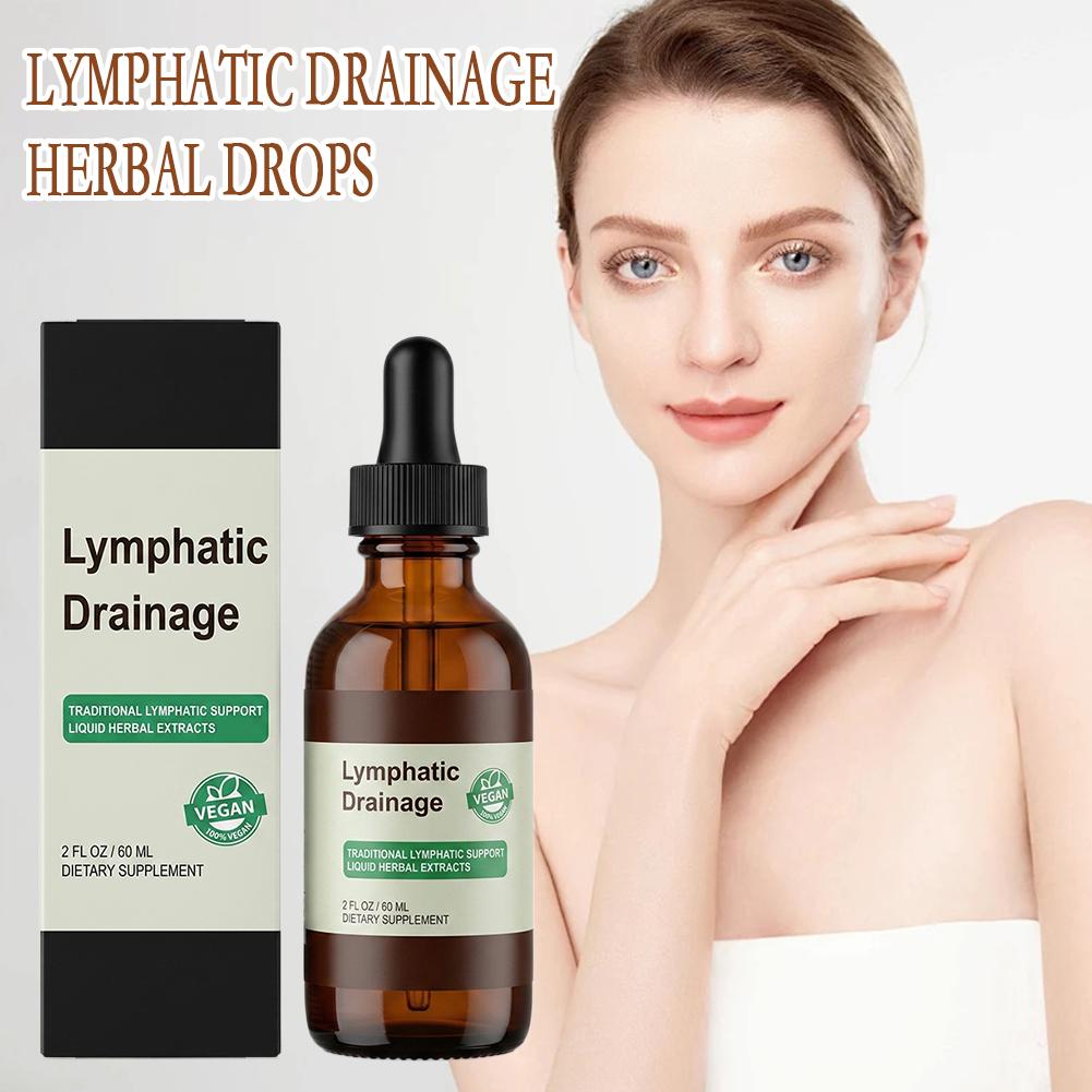 قطرات تصريف ليمفاوي طبيعية عشب - مراجعة Herbal Wellness Liquid وسعره