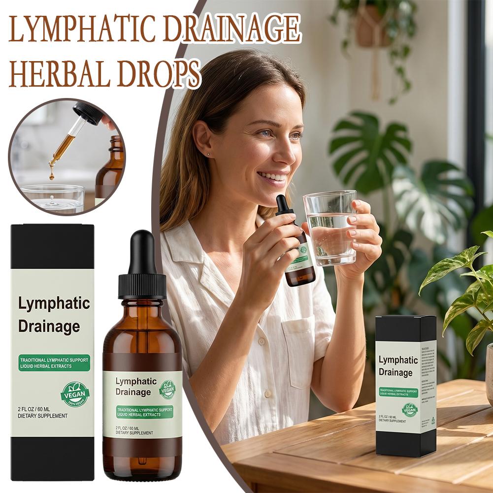 قطرات تصريف ليمفاوي طبيعية عشب - مراجعة Herbal Wellness Liquid وسعره