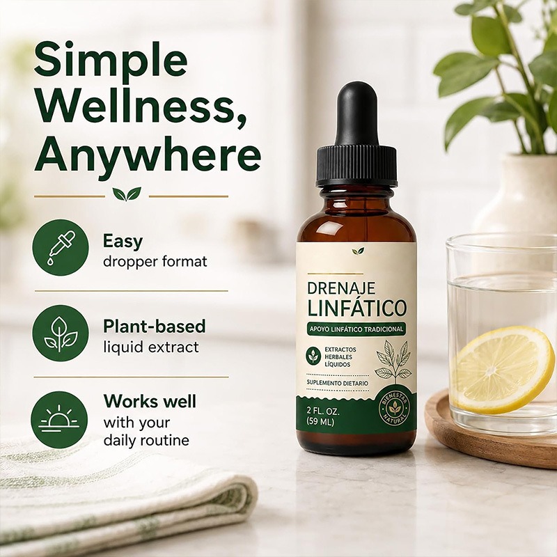 59 مل قطرات تفريغ ليمفاوي طبيع - مراجعة Herbal Wellness Liquid وسعره