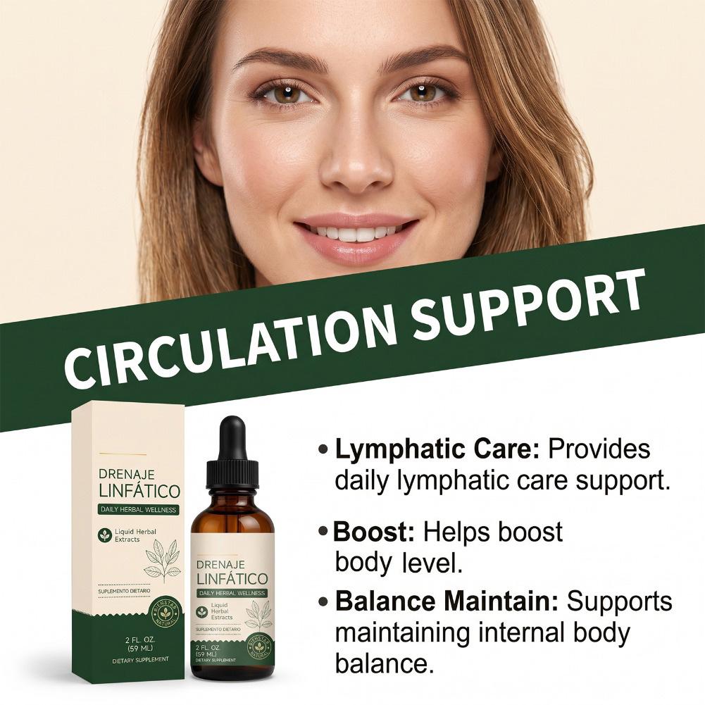 59 مل قطرات تصريف ليمفاوي يومي - مراجعة Herbal Wellness Liquid وسعره